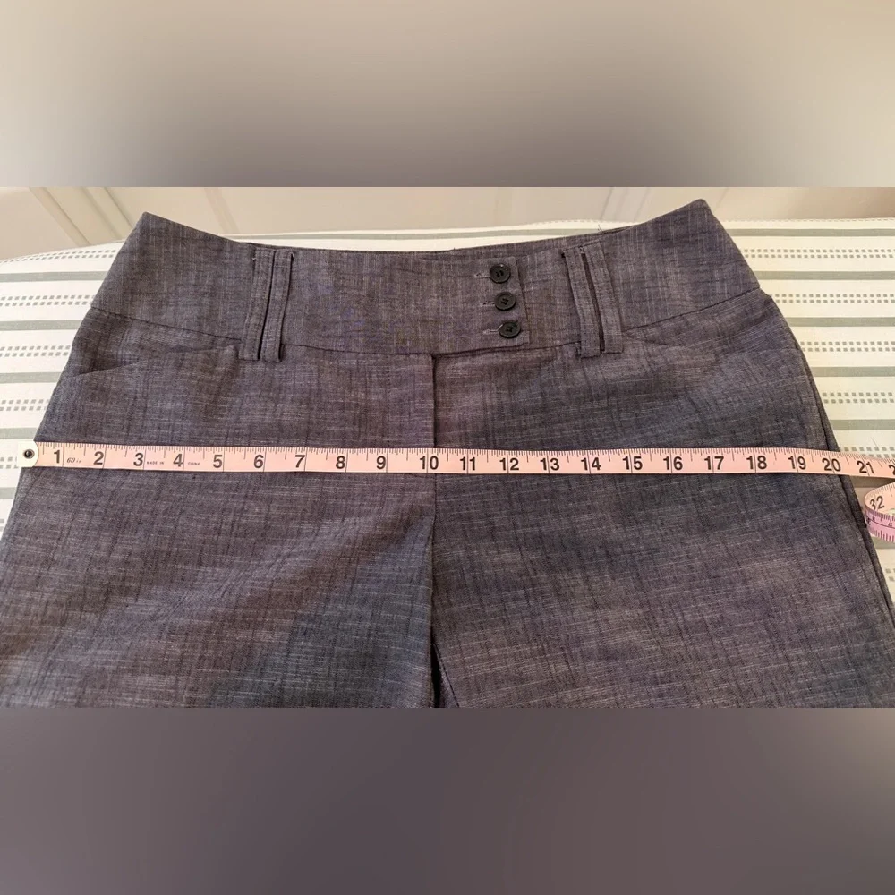 Tracy Evans Limited - Charcoal Gray Boot-Cut Dress Pants - Picture 9 of 15